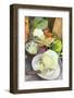 Rustic Vegetable Still Life with Brassicas and Cereal Ears-Eising Studio - Food Photo and Video-Framed Photographic Print