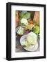 Rustic Vegetable Still Life with Brassicas and Cereal Ears-Eising Studio - Food Photo and Video-Framed Photographic Print