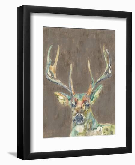Rustic Wildlife I-Jennifer Goldberger-Framed Art Print