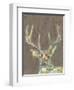 Rustic Wildlife I-Jennifer Goldberger-Framed Art Print