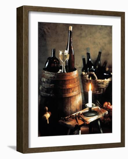 Rustic Wine Setting-Bodo A^ Schieren-Framed Photographic Print