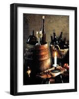 Rustic Wine Setting-Bodo A^ Schieren-Framed Photographic Print