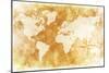 Rustic World Map-duallogic-Mounted Premium Giclee Print