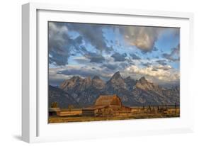 Rustic Wyoming-Darren White Photography-Framed Giclee Print