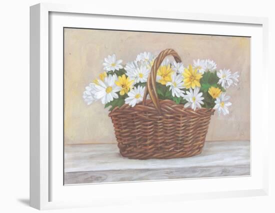 Rustica Serie With Baskets I-Bravo-Framed Art Print