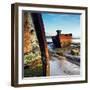 Rusting Boats on Mud Banks-Craig Roberts-Framed Photographic Print