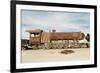 Rusting Locomotive at Train Graveyard, Uyuni, Bolivia, South America-Mark Chivers-Framed Photographic Print