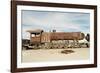 Rusting Locomotive at Train Graveyard, Uyuni, Bolivia, South America-Mark Chivers-Framed Photographic Print