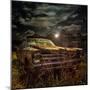 Rusting Old Car in Rural Location-null-Mounted Photographic Print