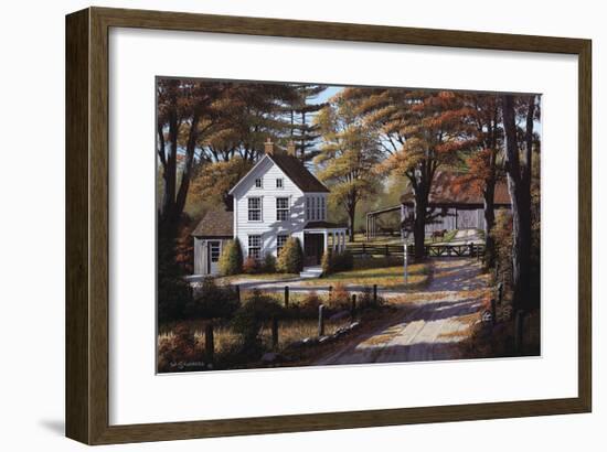 Rustling Leaves-Bill Saunders-Framed Giclee Print