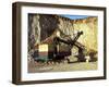 Ruston-Bucyrus 110-Rb Face Shovel Loading a Euclid Dumper, Steetley Quarry, Nottinghamshire, 1967-Michael Walters-Framed Photographic Print