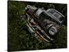 Rusty Auto III-PHBurchett-Stretched Canvas