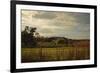 Rusty Barn at Sunset-Jai Johnson-Framed Giclee Print