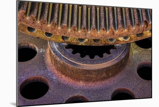 Rusty Gears I-Kathy Mahan-Mounted Photographic Print