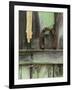Rusty Horseshoe on Old Fence, Montana, USA-Nancy Rotenberg-Framed Photographic Print