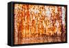Rusty Iron Wall-smuay-Framed Stretched Canvas