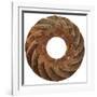 Rusty Large Spiral Gear-Retroplanet-Framed Giclee Print