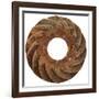 Rusty Large Spiral Gear-Retroplanet-Framed Giclee Print