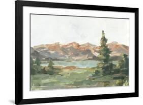 Rusty Mountains II-Ethan Harper-Framed Art Print