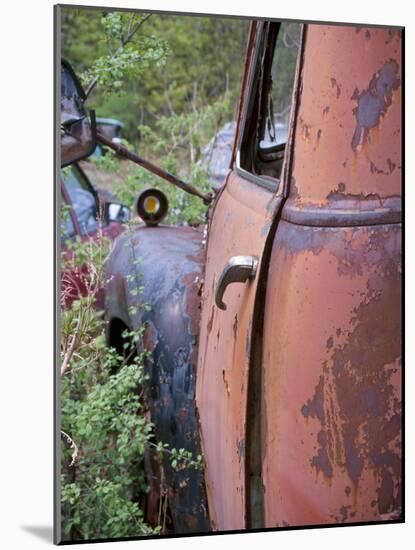 Rusty Old Car-null-Mounted Photographic Print