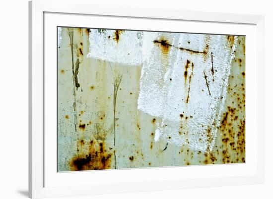 Rusty Old Metal Texture-oriontrail2-Framed Photographic Print