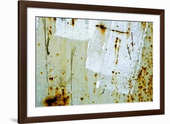 Rusty Old Metal Texture-oriontrail2-Framed Photographic Print