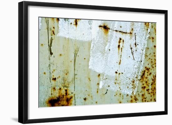 Rusty Old Metal Texture-oriontrail2-Framed Photographic Print