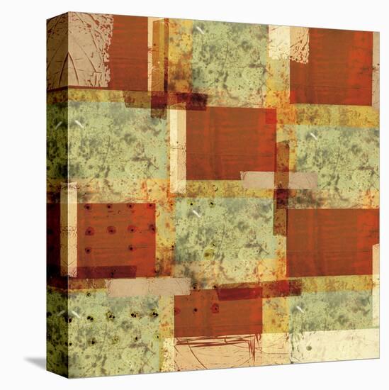 Rusty Pattern-Carolina Pecora-Stretched Canvas