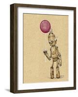 Rusty Robot Balloon-Craig Snodgrass-Framed Giclee Print