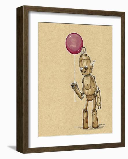 Rusty Robot Balloon-Craig Snodgrass-Framed Giclee Print