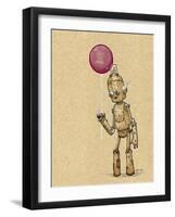 Rusty Robot Balloon-Craig Snodgrass-Framed Giclee Print