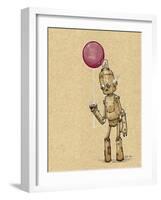 Rusty Robot Balloon-Craig Snodgrass-Framed Giclee Print