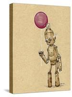 Rusty Robot Balloon-Craig Snodgrass-Stretched Canvas