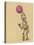 Rusty Robot Balloon-Craig Snodgrass-Stretched Canvas