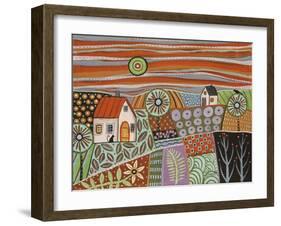 Rusty Sky 1-Karla Gerard-Framed Giclee Print