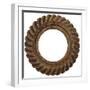 Rusty Small Spiral Gear-Retroplanet-Framed Giclee Print