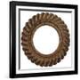 Rusty Small Spiral Gear-Retroplanet-Framed Giclee Print