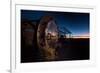 Rusty Train Relics in the Train Graveyard in Uyuni at Sunset-Alex Saberi-Framed Photographic Print