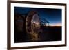 Rusty Train Relics in the Train Graveyard in Uyuni at Sunset-Alex Saberi-Framed Photographic Print