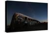 Rusty Train Relics in the Train Graveyard in Uyuni-Alex Saberi-Stretched Canvas