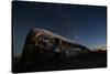 Rusty Train Relics in the Train Graveyard in Uyuni-Alex Saberi-Stretched Canvas