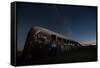 Rusty Train Relics in the Train Graveyard in Uyuni-Alex Saberi-Framed Stretched Canvas