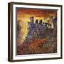 Rusty Train-Bill Bell-Framed Giclee Print