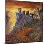 Rusty Train-Bill Bell-Mounted Giclee Print