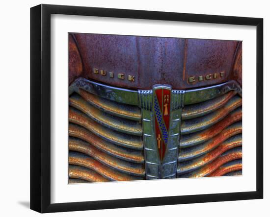 Rusty Trucks at Old Car City, Georgia, USA-Joanne Wells-Framed Premium Photographic Print