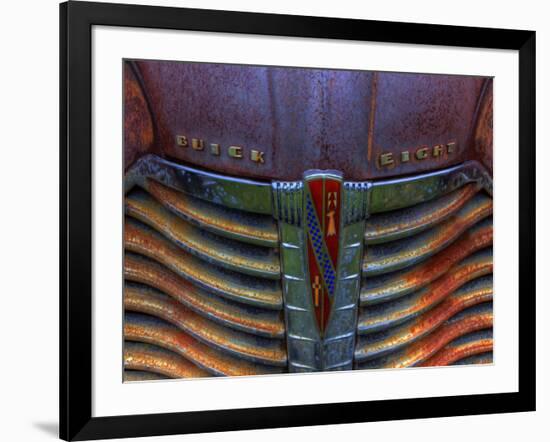 Rusty Trucks at Old Car City, Georgia, USA-Joanne Wells-Framed Photographic Print