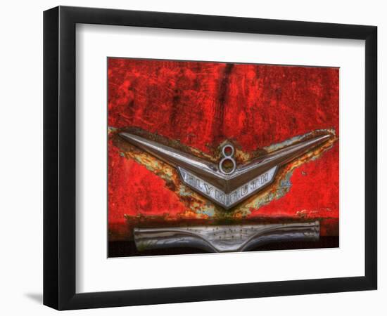 Rusty Trucks at Old Car City, Georgia, USA-Joanne Wells-Framed Photographic Print