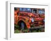 Rusty Trucks at Old Car City, Georgia, USA-Joanne Wells-Framed Photographic Print