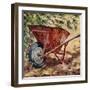 Rusty Wheelbarrow, 2009-Tilly Willis-Framed Giclee Print