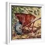 Rusty Wheelbarrow, 2009-Tilly Willis-Framed Giclee Print